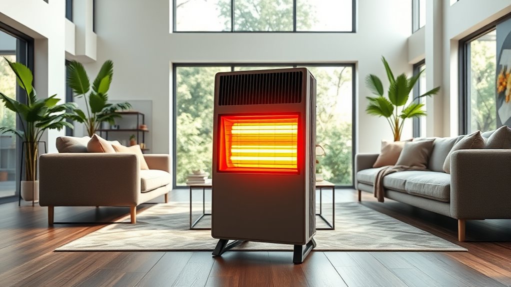 open space heater considerations