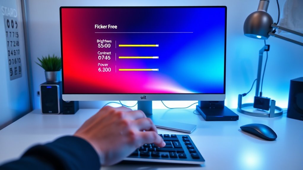 optimize display and comfort