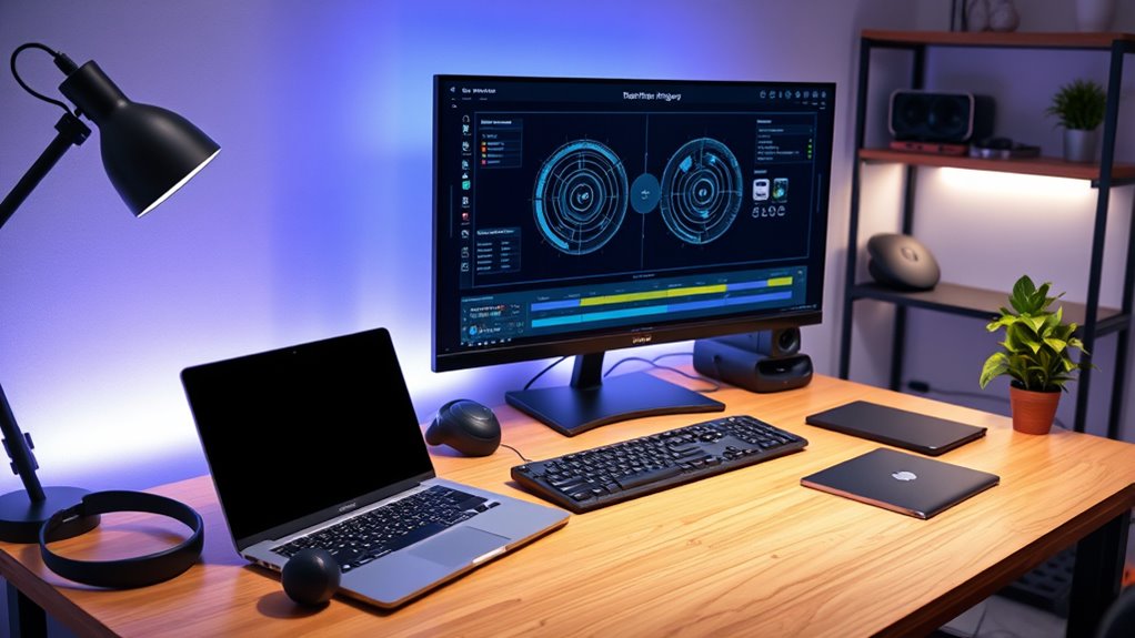 optimize ergonomic workspace setup