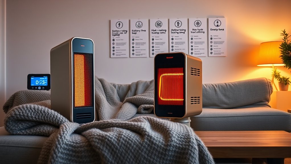 optimize heater energy efficiency