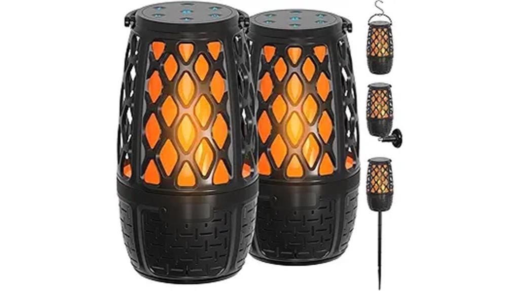 outdoor bluetooth flame speakers
