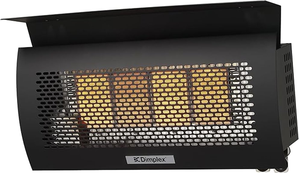 outdoor wall gas heater