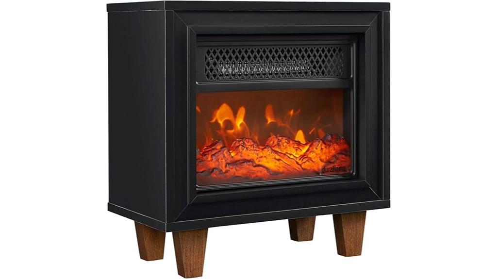 portable electric fireplace heater