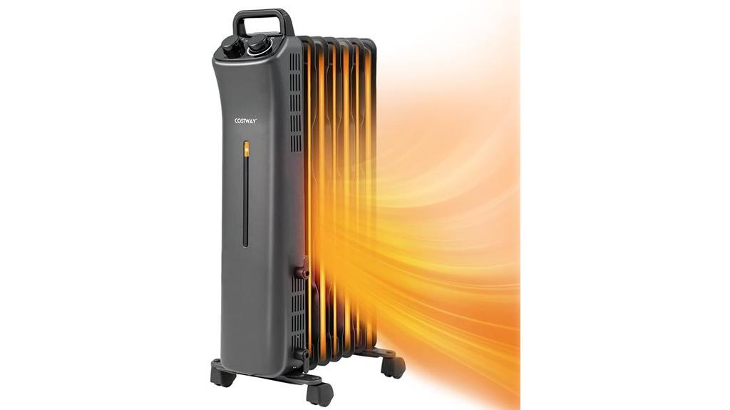 portable oil filled heater