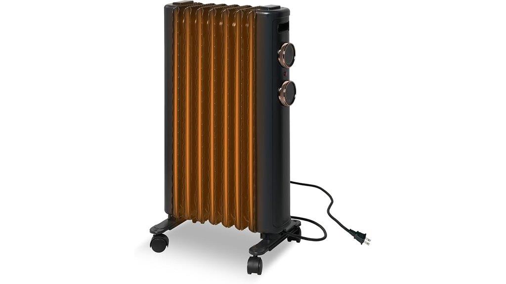 portable oil filled heater