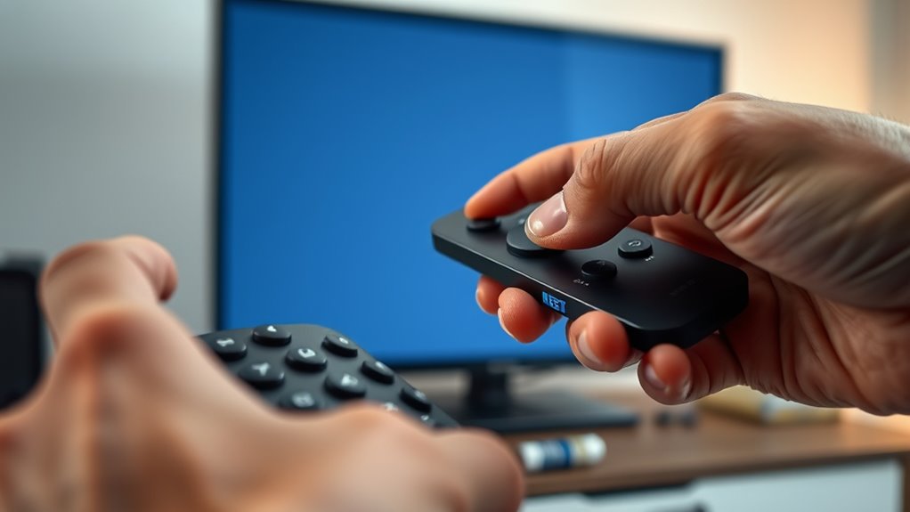 power cycle and reset remote