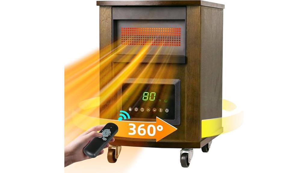 powerful portable infrared heater