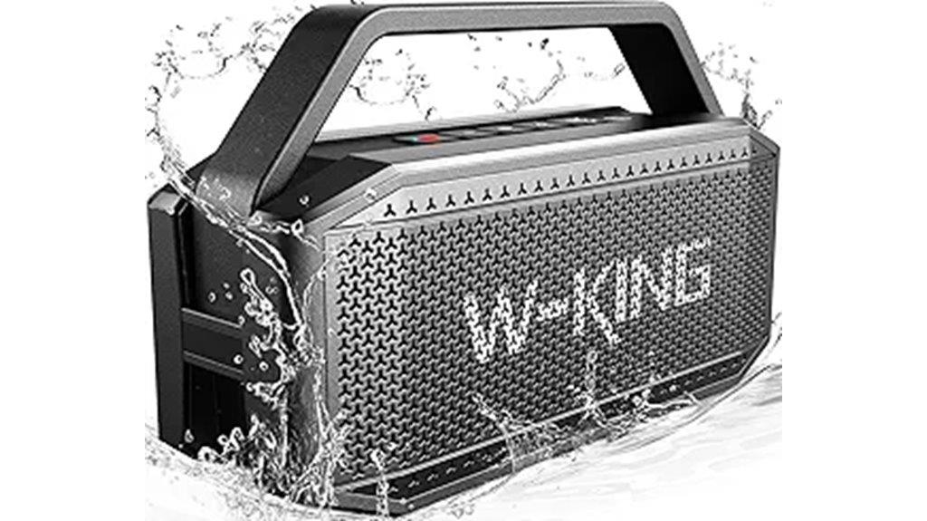 powerful waterproof outdoor speaker