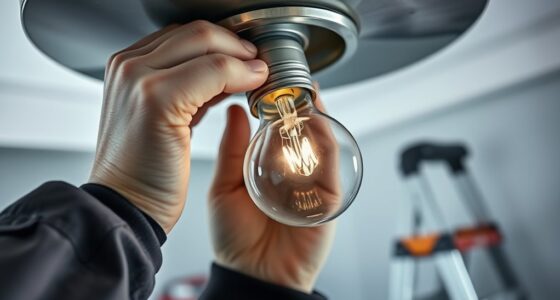 proper bulb and led replacement