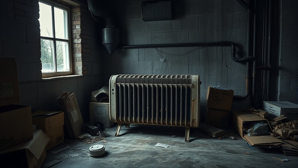 proper heater storage environment