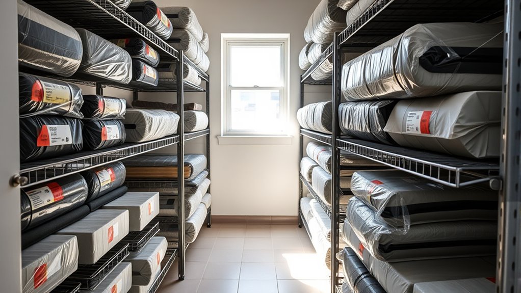 proper storage and packaging