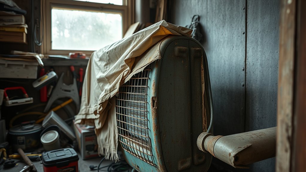 protect heaters during storage