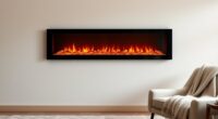 quiet linear electric fireplaces