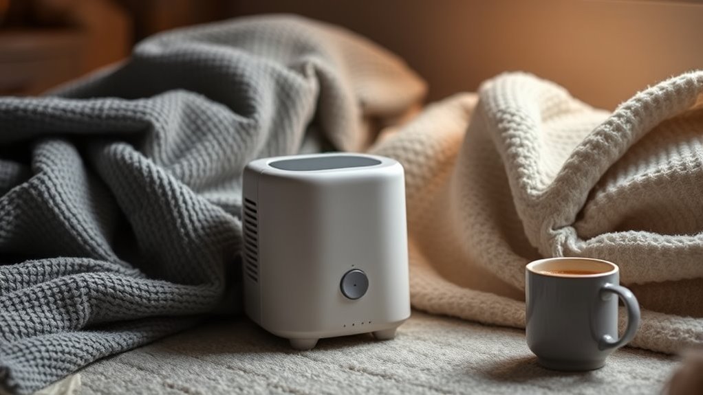 quiet safe portable heating