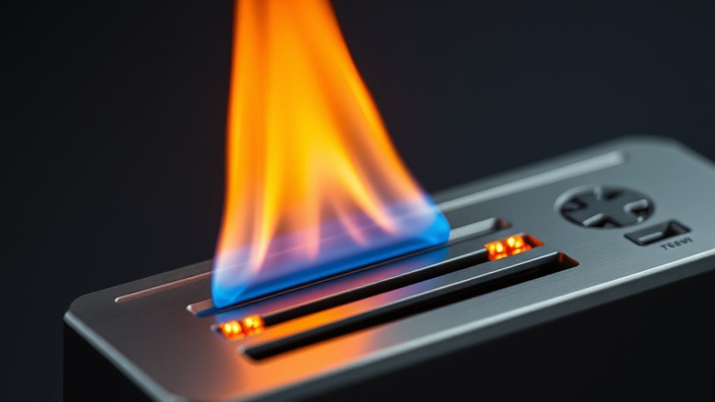 realistic flame technology achieved