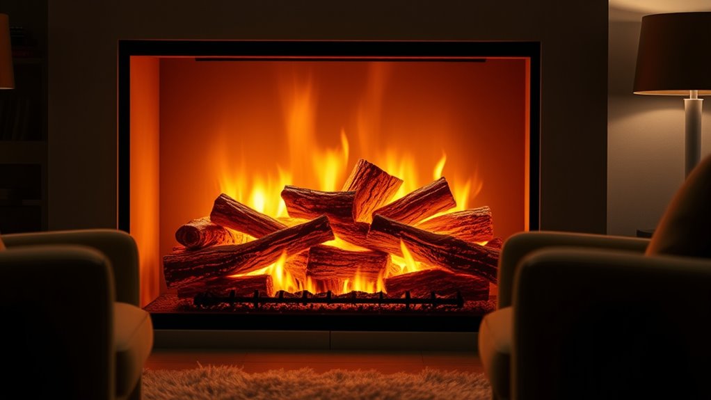 realistic flames and safety