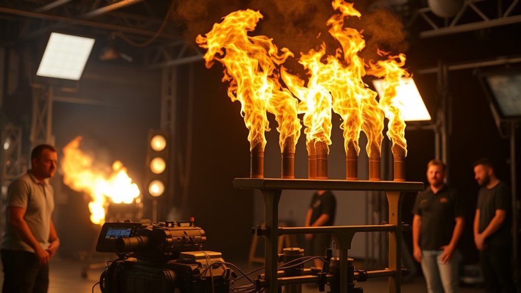 realistic safe fire effects