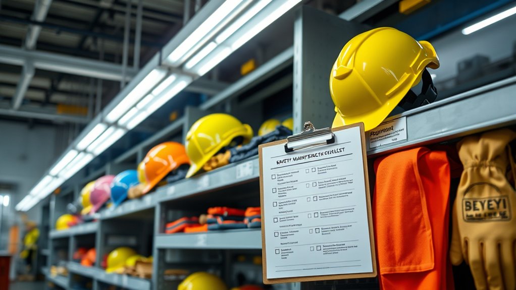 regular safety equipment inspections