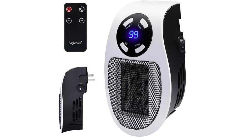 remote controlled wall heater
