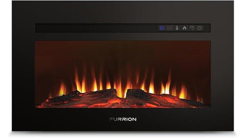 rv electric fireplace model