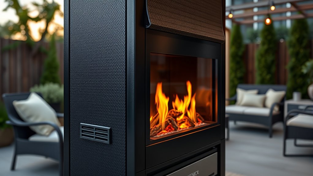 safety precautions for outdoor fireplaces