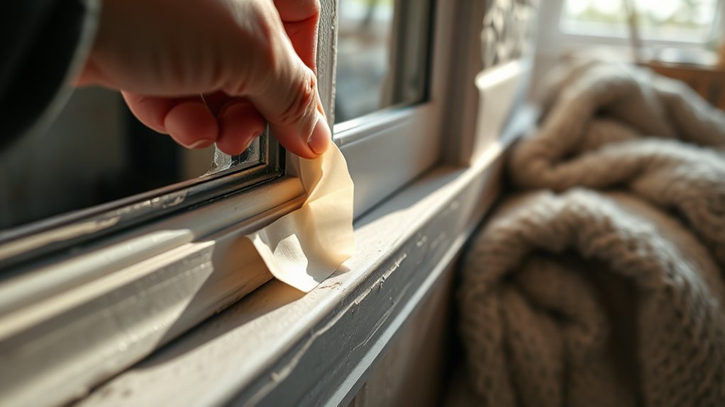 seal leaks and drafts