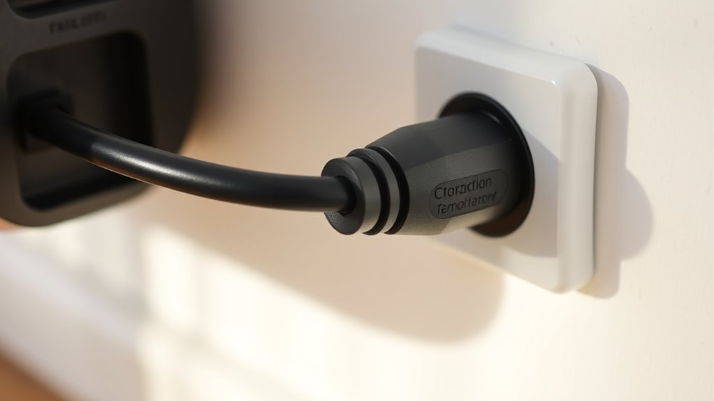 select correct extension cord