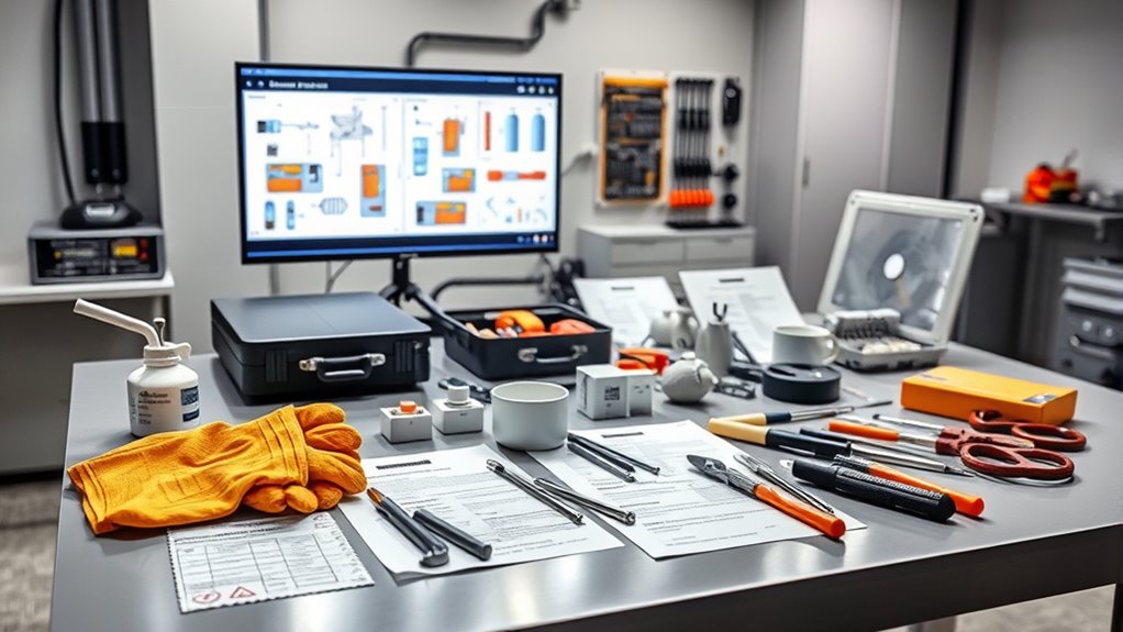 select suitable equipment materials