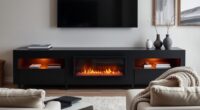 silent stylish fireplace selections