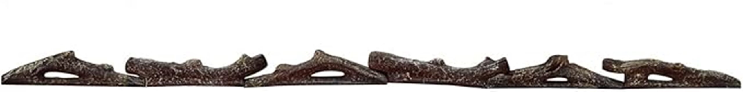 six piece electric fireplace logs