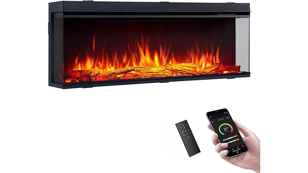 smart 51w fireplace insert
