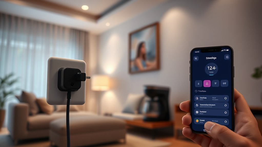 smart plug setup and scheduling