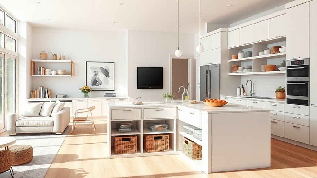 smart storage and lighting