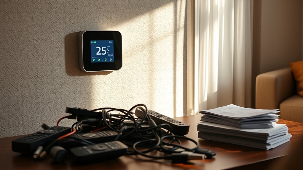 smart thermostat usage habits
