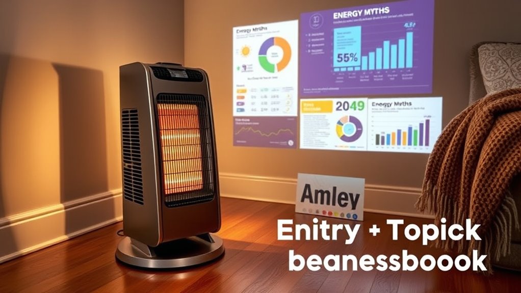 space heater energy myths