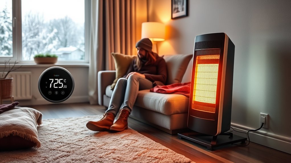 space heaters can be efficient