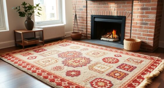 stylish apartment hearth rugs
