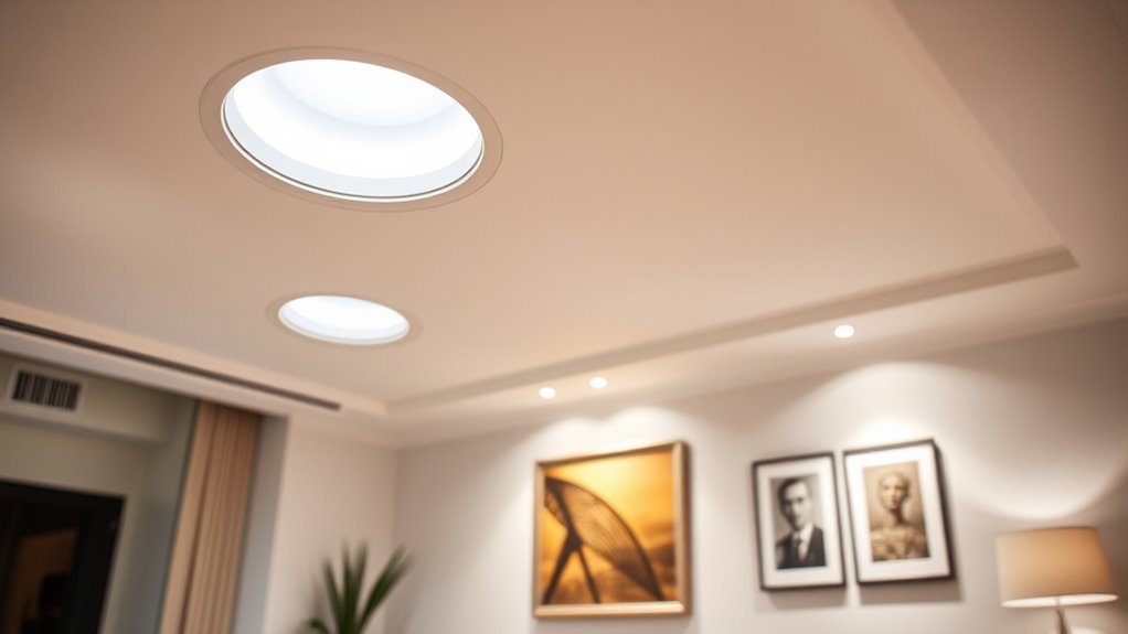 subtle stylish accent lighting