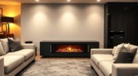 top 12 basement fireplace consoles