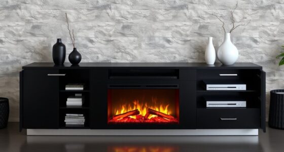 top 14 stylish media fireplaces