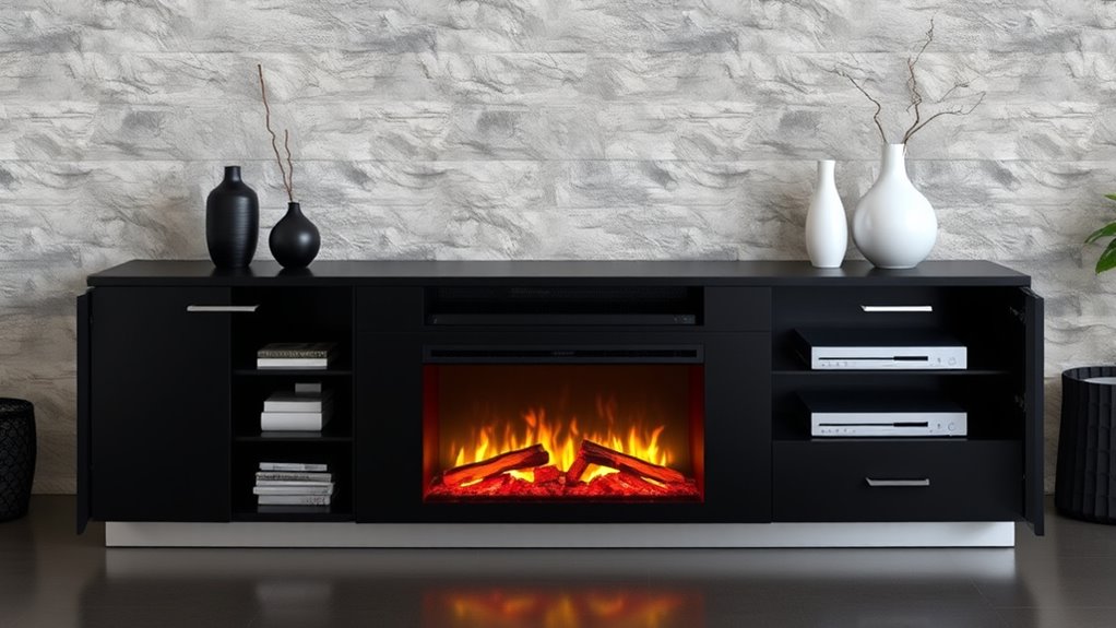 top 14 stylish media fireplaces