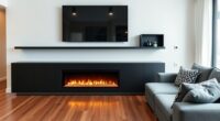 top 15 modern fireplace consoles