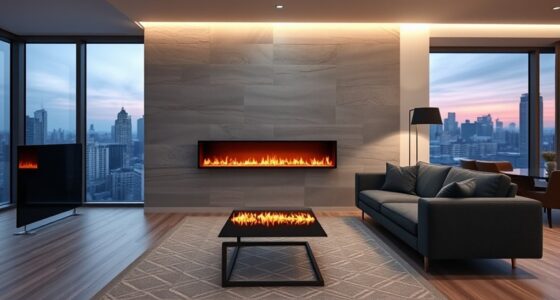 top apartment electric fireplace options