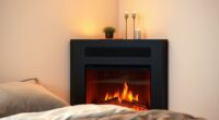 top bedroom corner fireplace options