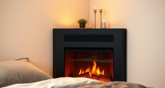 top bedroom corner fireplace options