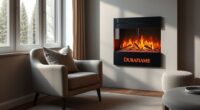 top corner electric fireplaces