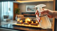 top fireplace glass cleaners