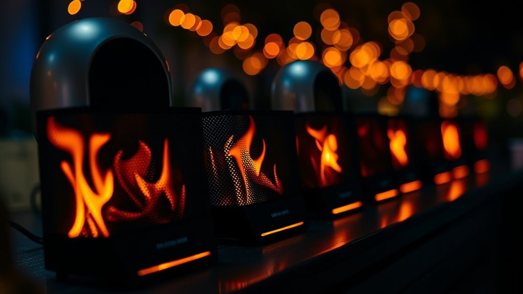 top flame sound speakers
