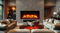 top large electric fireplaces