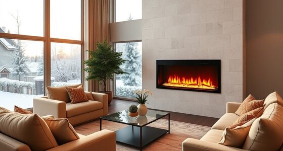 top large room fireplace inserts
